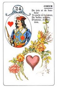 Coração no Petit Lenormand