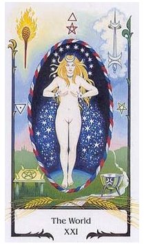 XXI. O Mundo Old Path Tarot