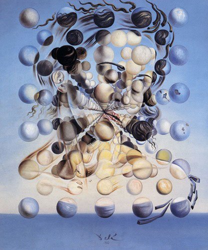 Galatéia de Esferas de Salvador Dalí
