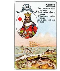 Peixes no Tarot Lenormand www.esoterika.org
