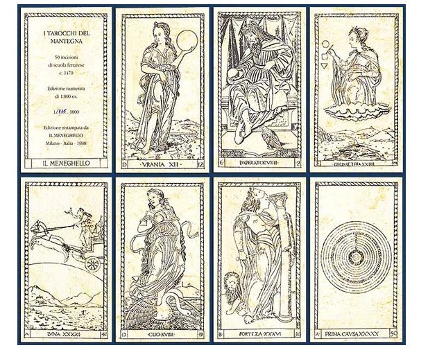 O tarô de Mantegna