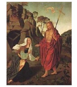 Aparecimento de Cristro à Madalena Pintura de Franscico Henriques (1508-13)