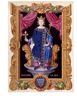 Felipe, o Belo por Jean du Tillet (séc.XVI) www.wikimedia.org - BNFr