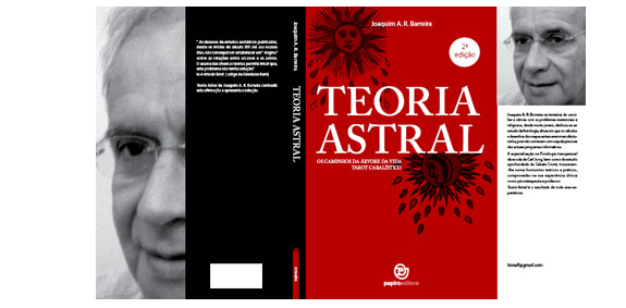 Teoria Astral. Os caminhos da Árvore da Vida. Tarot Cabalístico. Capa e contra-capa do livro de Joaquim A. R. Barreira Papiro Editora - Porto, Portugal - 2ª edição