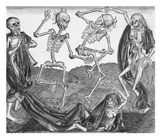 Dança da morte Gravura em madeira (1493)