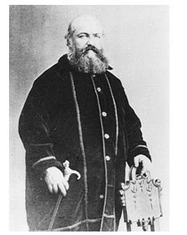 Alphonse Louis Constant, conhecido como Eliphas Levi (1810-75). O maior filósofo ocultista do séc. XIX.