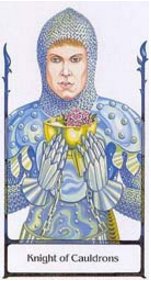O Cavaleiro de Copas Old Path Tarot