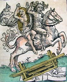 O diabo e a mulher à cavalo