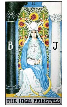 A Papisa ou A Alta Sacerdotisa Waite Tarot