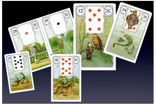 Baralho Petit Lenormand ou Baralho Cigano