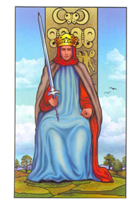 Rei de Espadas no Waite Tarot