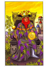 Rei de Ouros no Waite Tarot