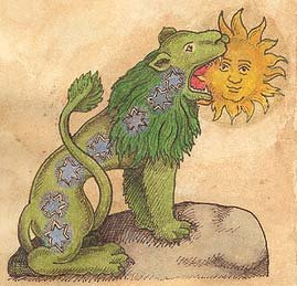 O Sol e o Leão na Alquimia e no Tarot