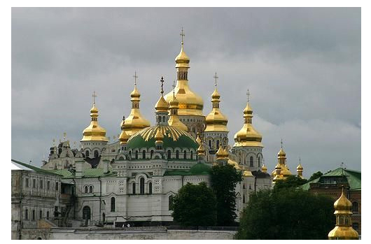 Templo em Kiev (Ucrânia), início do cristianismo russo