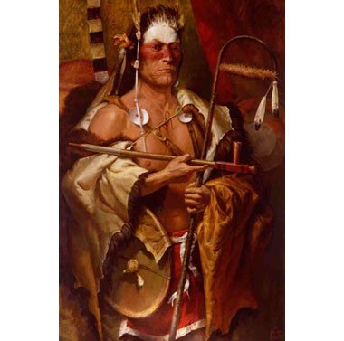 Cachimbo da Paz - Autor: William Ahrendt in www.joanmarcusfineart.com