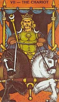Carta O Carro do Morgan's Tarot