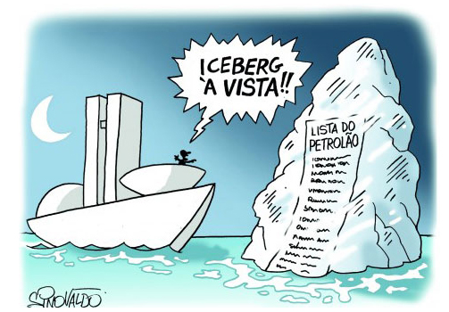 Charge publicada no www.jornalnh.com.br