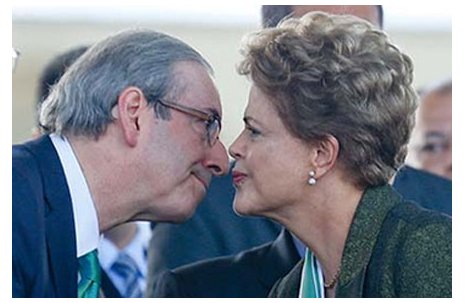 Eduardo Cunha e Dilma Foto em www.tribunadainternet.com.br