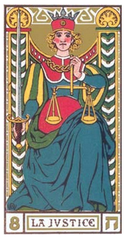 A Justiça Tarot de Oswald Wirth