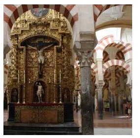  Mesquita-catedral em Córdoba Foto de autoria desconhecida
