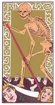 A Morte Tarot de Oswald Wirth