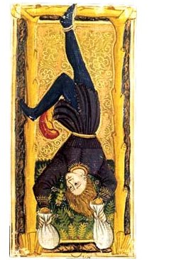 O Pendurado ou Enforcado Tarot dito Gringonneur (1455)