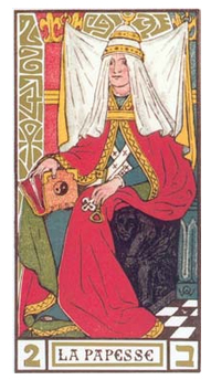 A Papisa Tarot de Oswald Wirth