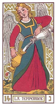 A Temperança Tarot de Oswald Wirth