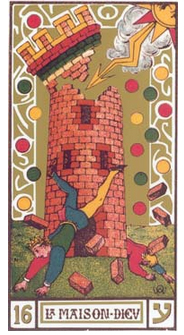 A Casa de Deus Tarot de Oswald Wirth 