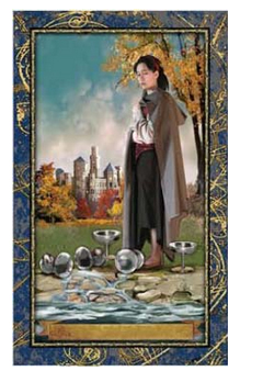 Naipe de Copas no Wizard Tarot