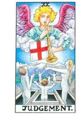 20. O Julgamento Tarô de Waite