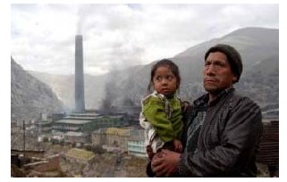 A mineração no Peru