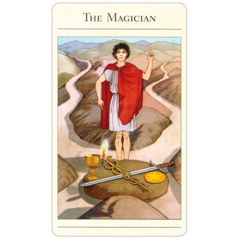 The New Mythic Tarot (Livro + Cartas) - Carta Mago