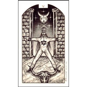 Tarô Carbônico | Carta 5. O Hierofante