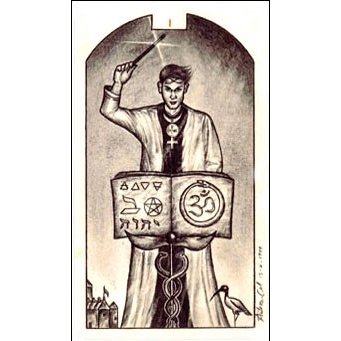 Tarô Carbônico, | Carta 1. O Mago