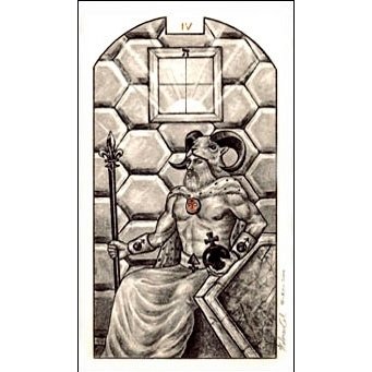 Tarô Carbônico | Carta 4. O Imperador
