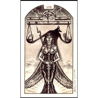 Tarô Carbônico | Carta 8. A Justeza