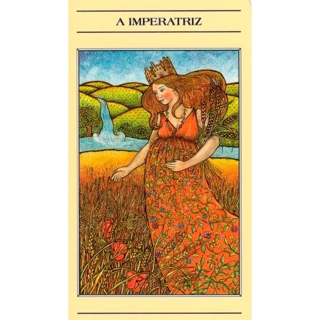 Tarô Mitológico, O (Livro + Baralho) - Carta Imperatriz