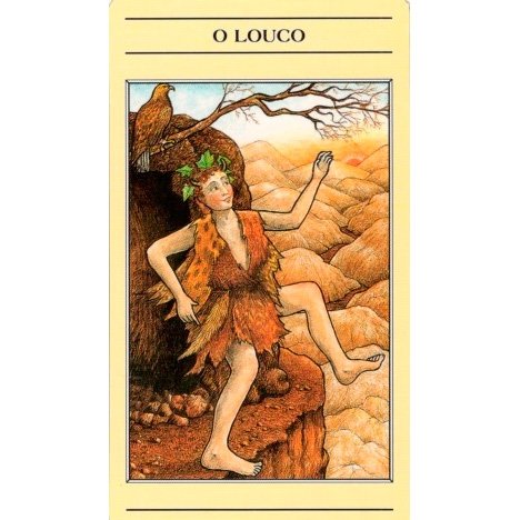 Tarô Mitológico, O (Livro + Baralho) - Carta Louco