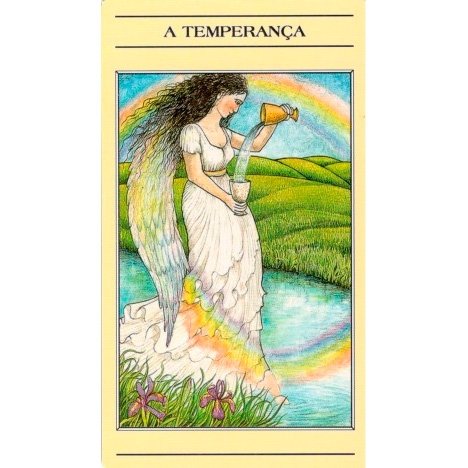 Tarô Mitológico, O (Livro + Baralho) - Carta Temperança