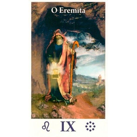 Tarot Atalla + Japamala de Brinde - Carta Eremita