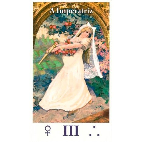 Tarot Atalla + Japamala de Brinde - Carta Imperatriz