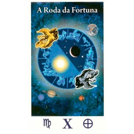 Tarot Atalla + Japamala de Brinde - Carta Roda da Fortuna