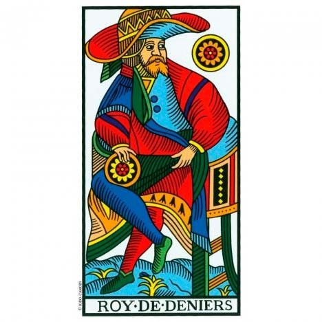 Tarot de Marseille - Jodorowsky & Camoin da Casa Camoin - Rei de Ouros