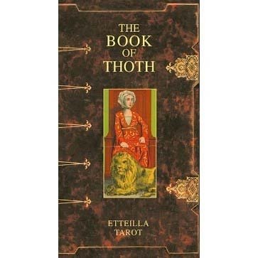 The Book of Thoth - Etteilla Tarot da Lo Scarabeo - Capa