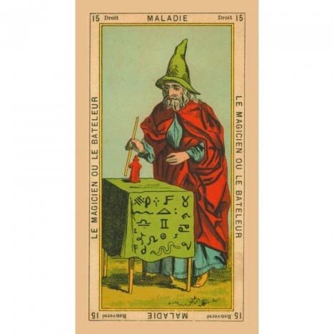 The Book of Thoth - Etteilla Tarot da Lo Scarabeo - Carta 15