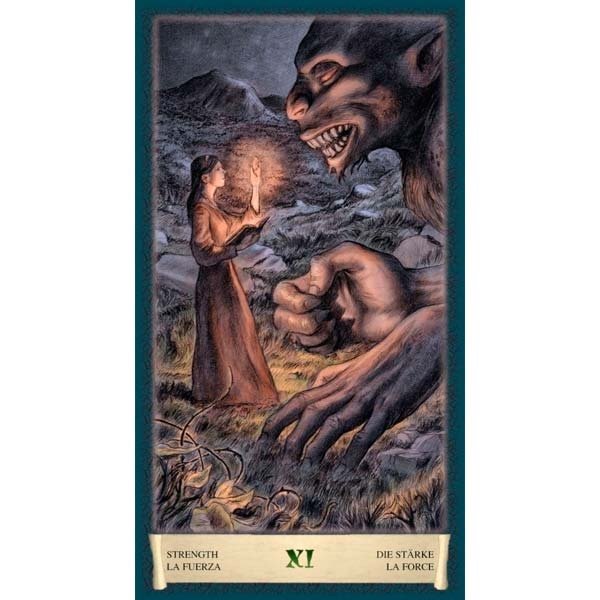 Dark Grimoire Tarot da Lo Scarabeo - Carta Força