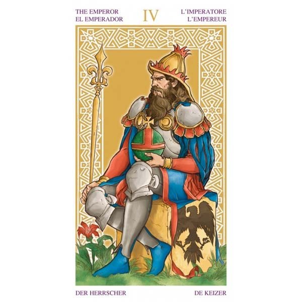 Universal Wirth Tarot da Lo Scarabeo - Carta Imperador
