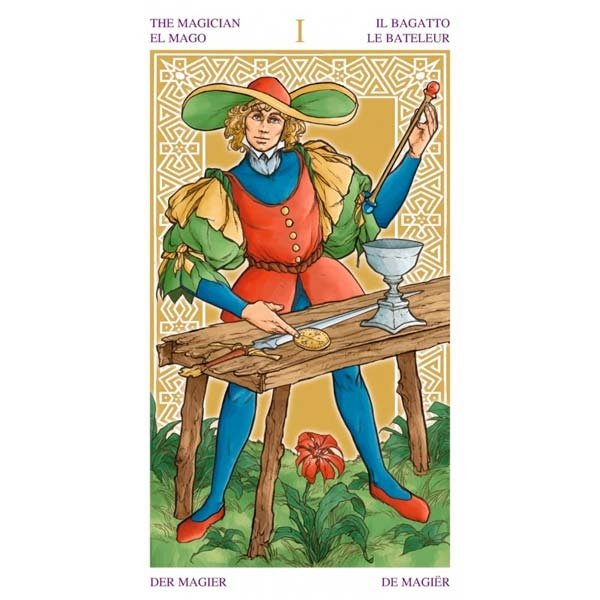 Universal Wirth Tarot da Lo Scarabeo - Carta Mago