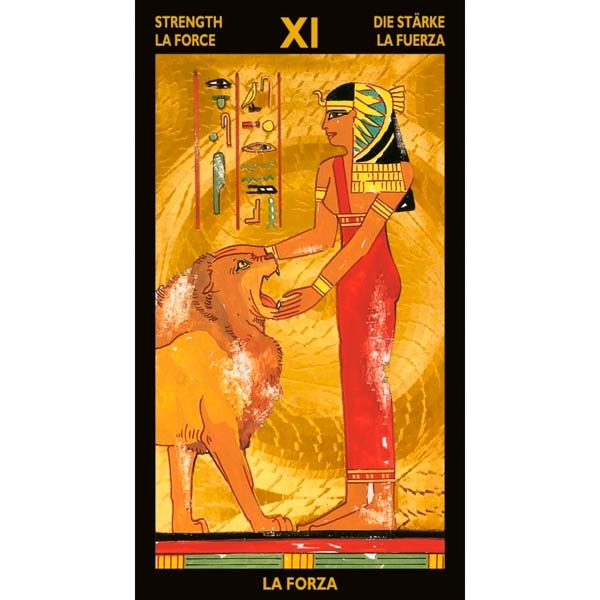 Nefertari´s Tarot da Lo Scarabeo - Carta Força